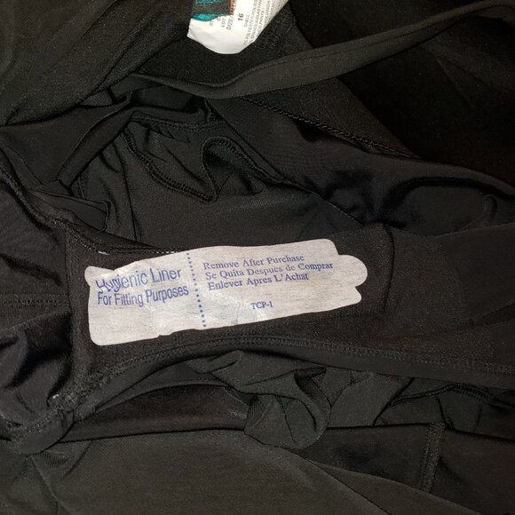 NWOT - Women's High Neck Swim Romper with Pockets One Piece Swimsuit,  Size:  16 - Picture 13 of 13